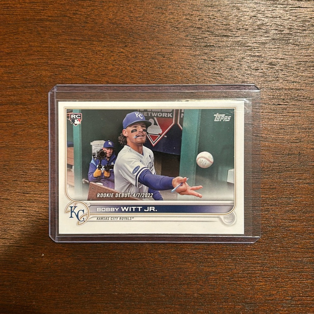 Bobby Witt Jr Topps Updated Base Rookie Card # US187